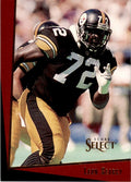 1993 SCORE SELECT LEON SEARCY PITTSBURGH STEELERS #128