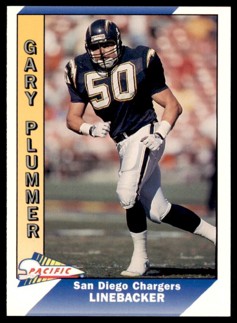 1991 Pacific. Gary Plummer San Diego Chargers #450