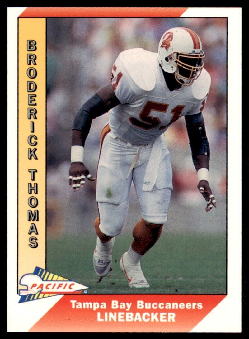 1991 Pacific. Broderick Thomas Tampa Bay Buccaneers #514