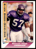 1991 Pacific. Mike Merriweather Minnesota Vikings #294
