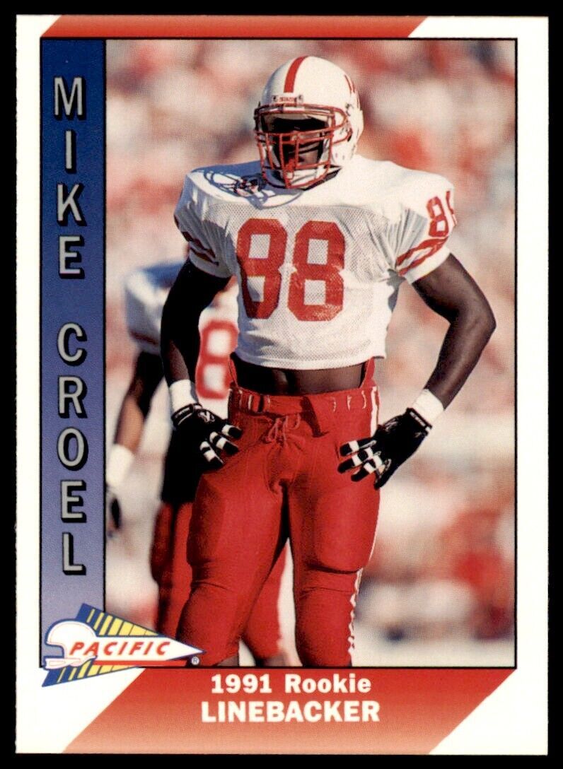 1991 Pacific. Mike Croel Rookie . Denver Broncos #542