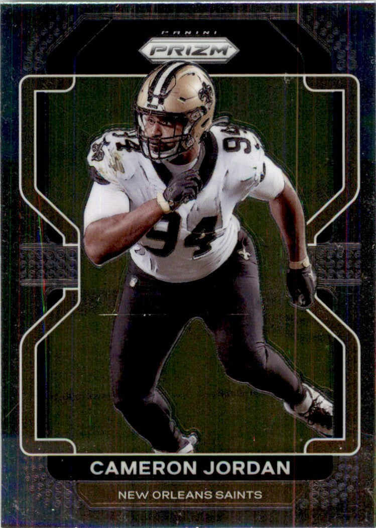 2021 PANINI PRIZM CAMERON JORDAN NEW ORLEANS SAINTS #306
