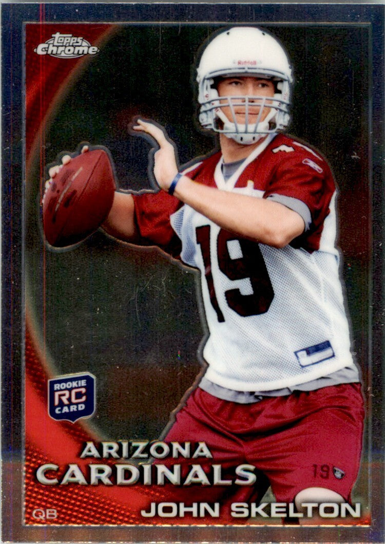 2010 TOPPS CHROME JOHN SKELTON ARIZONA CARDINALS #C218