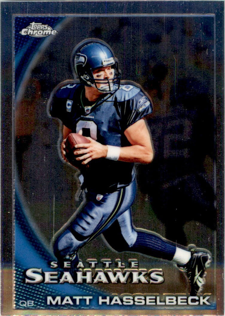 2010 TOPPS CHROME MATT HASSELBECK SEATTLE SEAHAWKS #C155