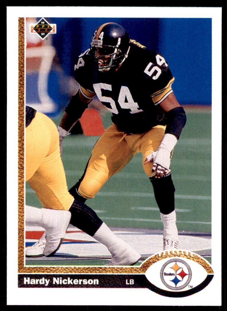 1991 UPPER DECK HIGH # SERIES HARDY NICKERSON PITTSBURGH STEELERS #521