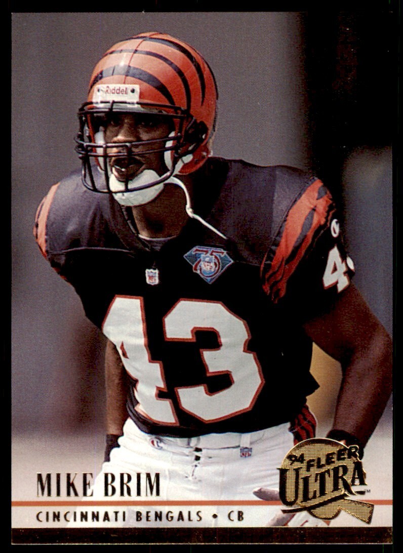 1994 FLEER ULTRA MIKE BRIM CINCINNATI BENGALS #355