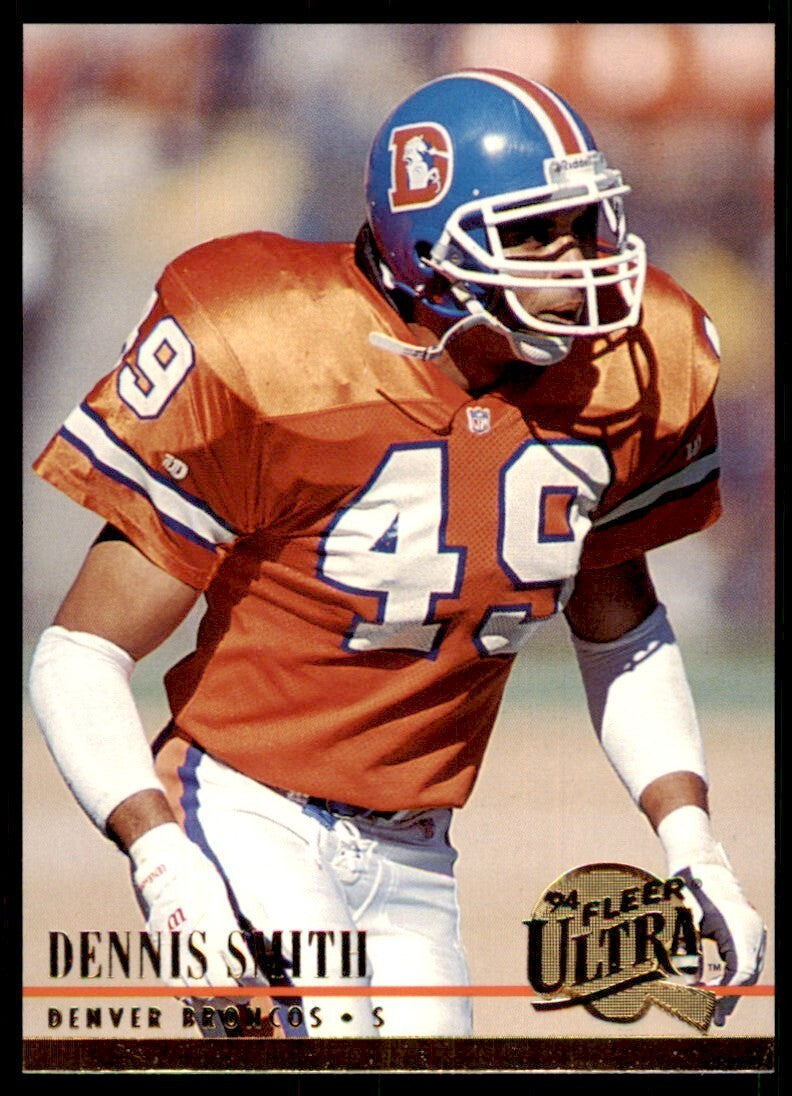 1994 FLEER ULTRA DENNIS SMITH DENVER BRONCOS #382