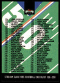 1993 STADIUM CLUB CHECKLIST 126-250 #240
