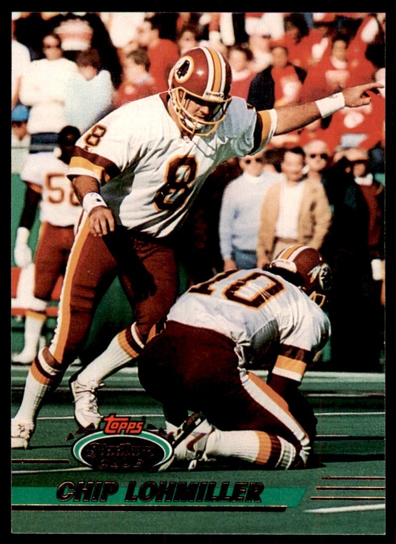 1993 STADIUM CLUB CHIP LOHMILLER WASHINGTON REDSKINS #233