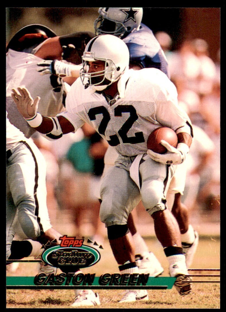 1993 STADIUM CLUB. GASTON GREEN LOS ANGELES RAIDERS #274