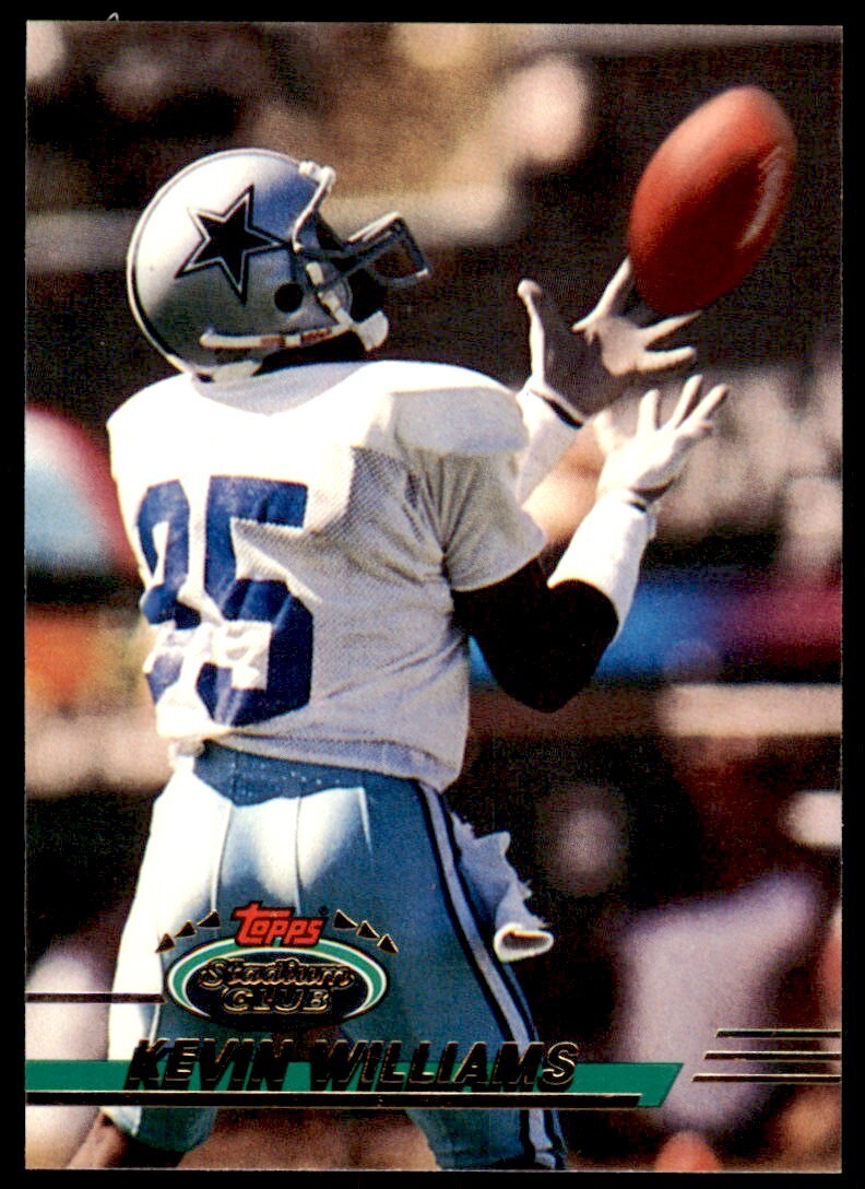 1993 STADIUM CLUB. KEVIN WILLIAMS DALLAS COWBOYS #278