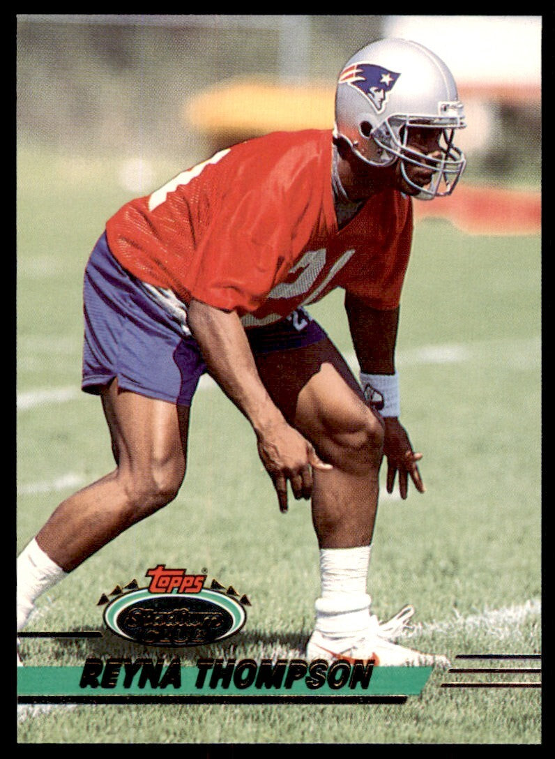 1993 STADIUM CLUB. REYNA THOMPSON NEW ENGLAND PATRIOTS #236