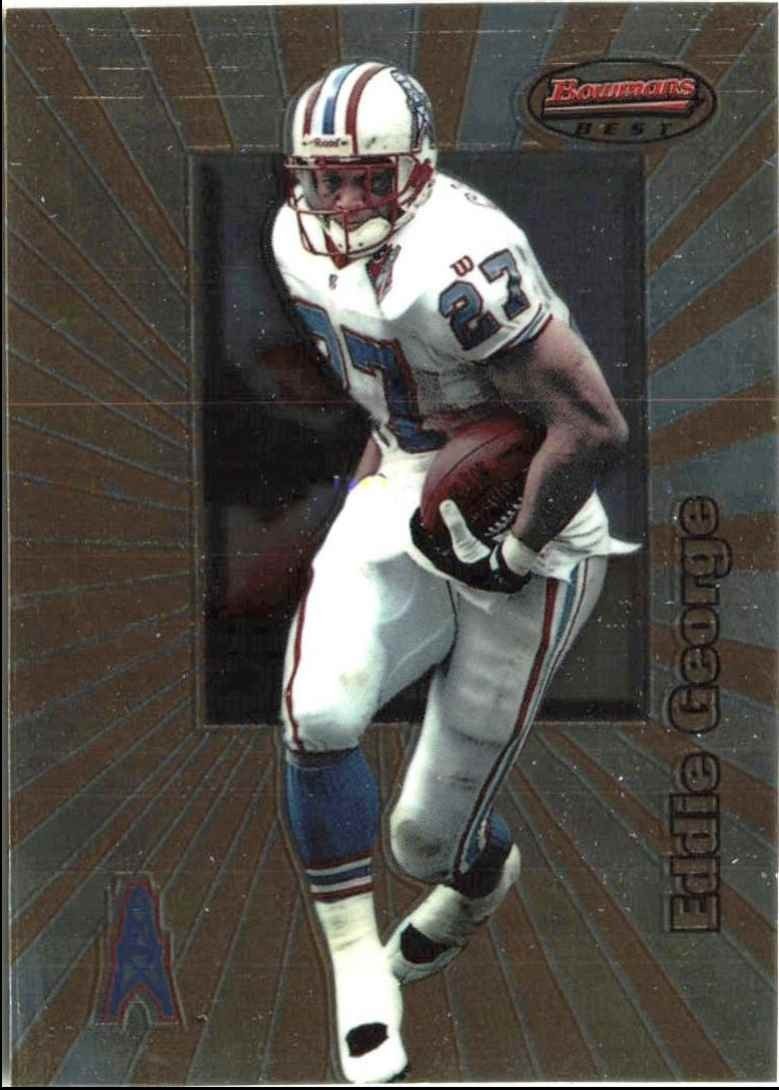 1998 Bowman's Best Eddie George Tennessee Oilers #27