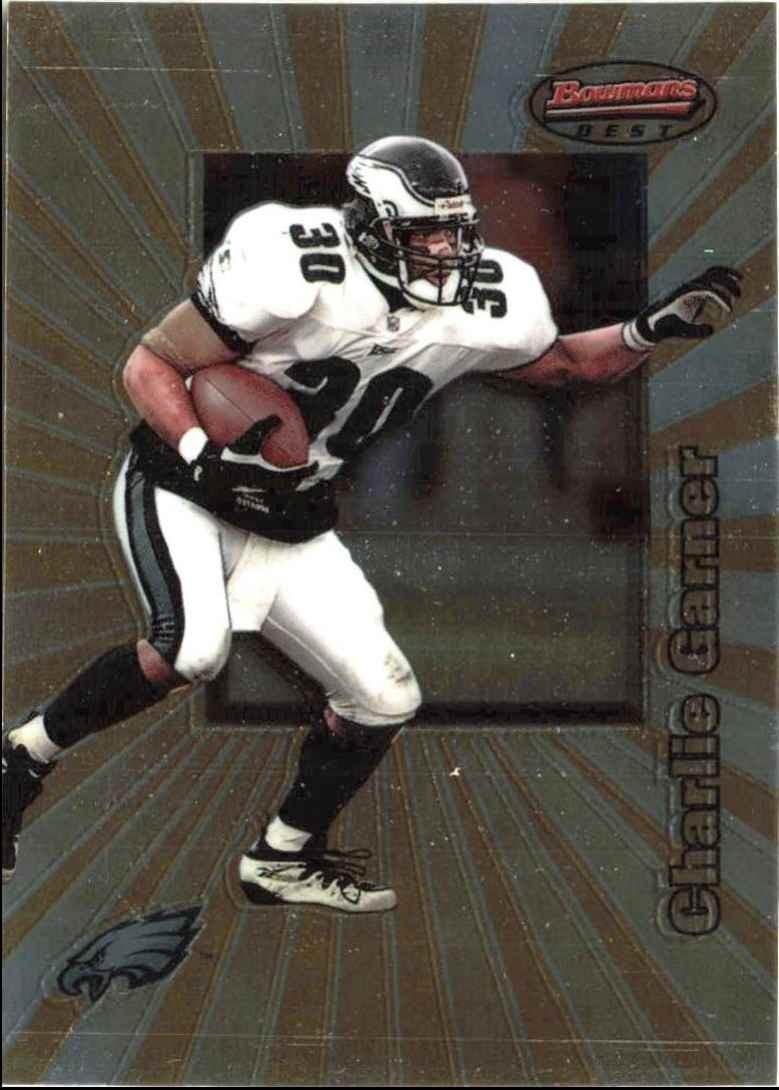 1998 Bowman's Best Charlie Garner Philadelphia Eagles #83