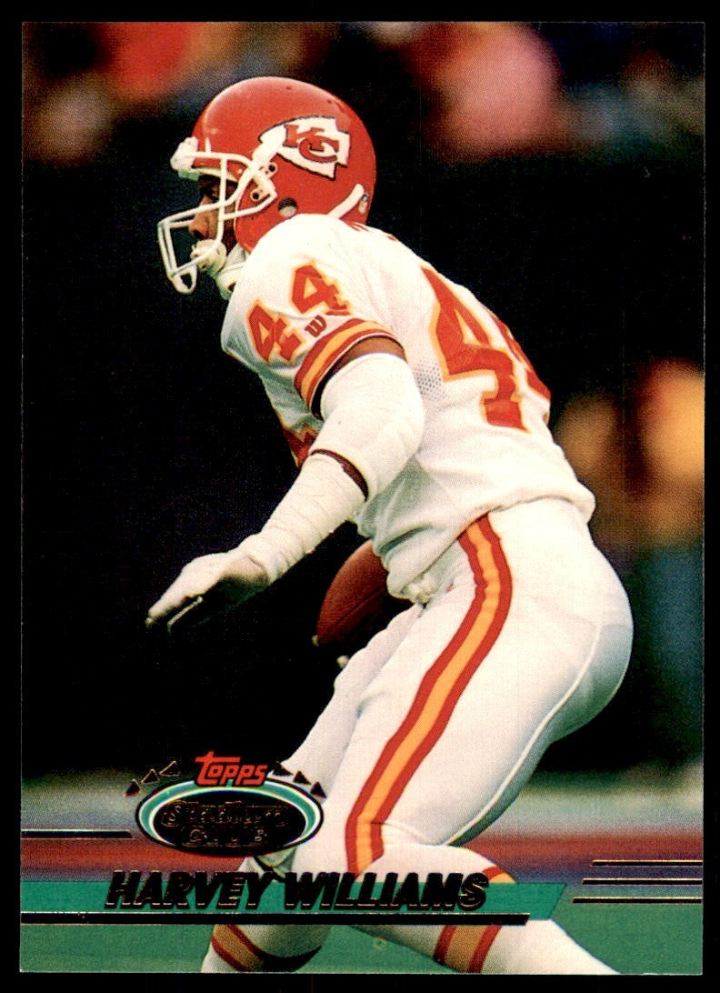 1993 STADIUM CLUB. HARVEY WILLIAMS KANSAS CITY CHIEFS #203