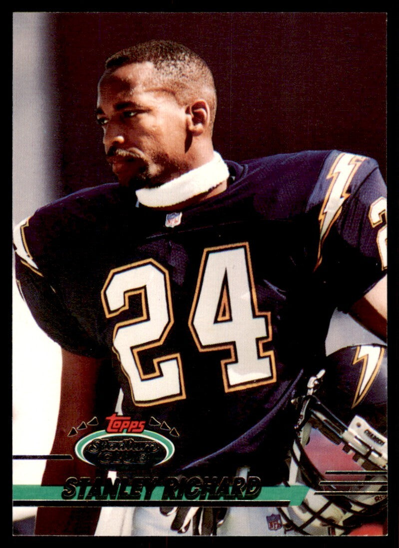 1993 STADIUM CLUB. STANLEY RICHARD SAN DIEGO CHARGERS #94