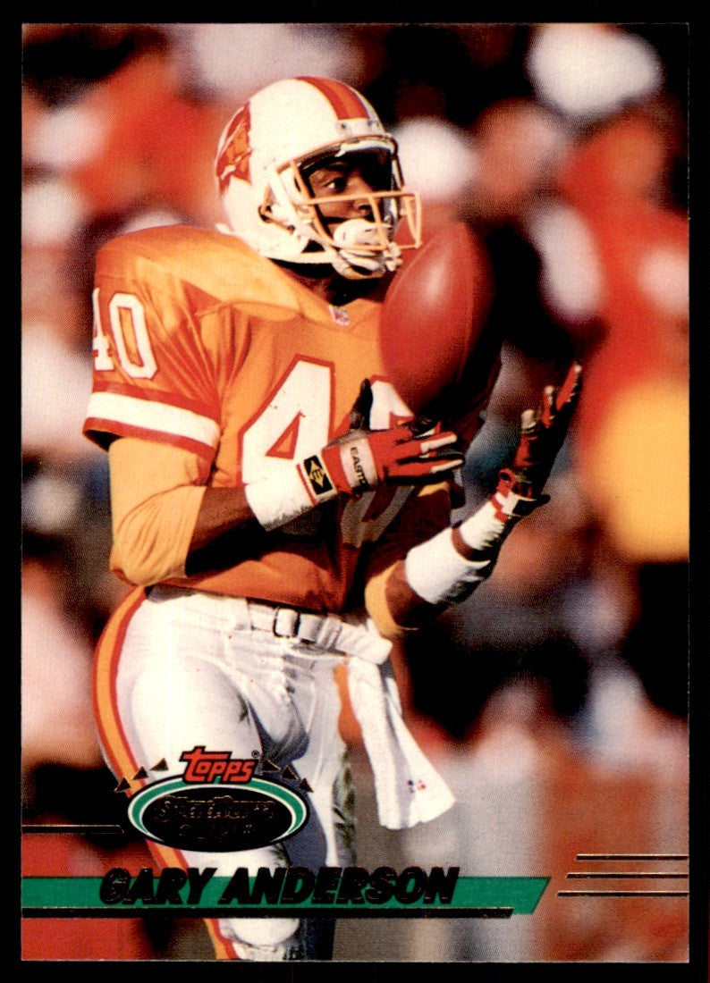 1993 STADIUM CLUB. GARY ANDERSON TAMPA BAY BUCCANEERS #64