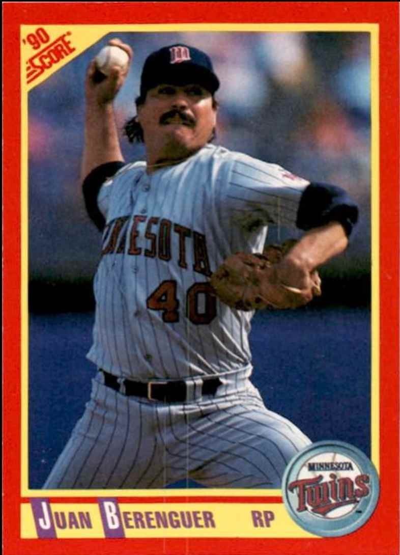 1990 Score Juan Berenguer Minnesota Twins #223
