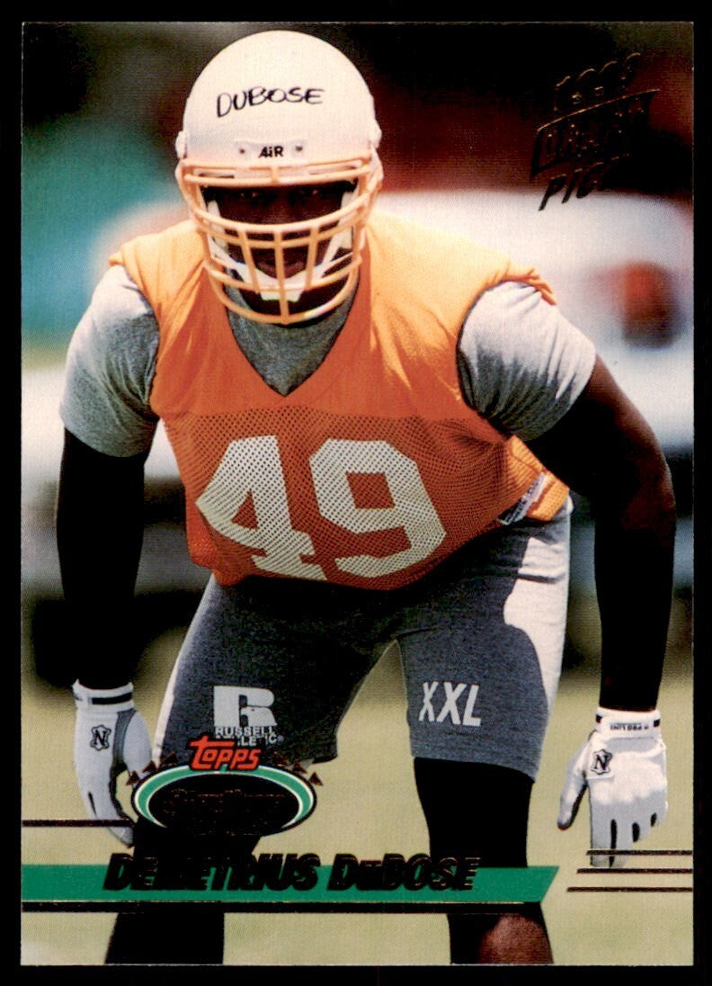 1993 STADIUM CLUB* DEMETRIUS DUBOSE TAMPA BAY BUCCANEERS #397