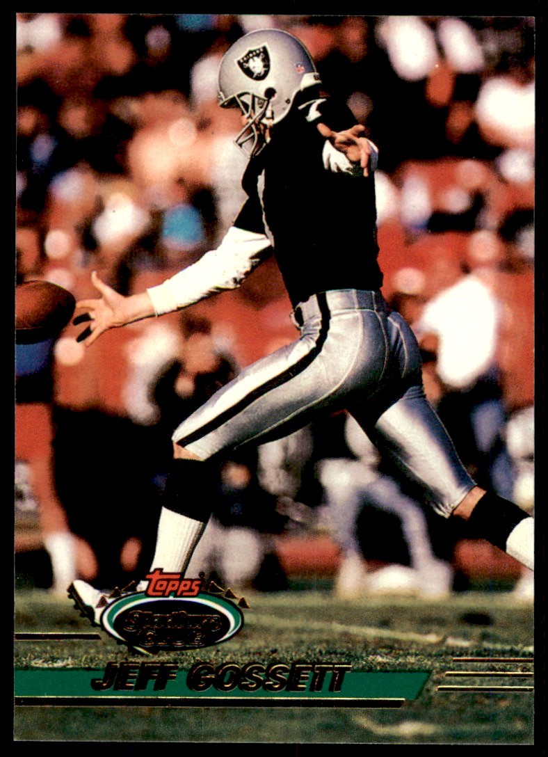 1993 STADIUM CLUB* JEFF GOSSETT LOS ANGELES RAIDERS #403