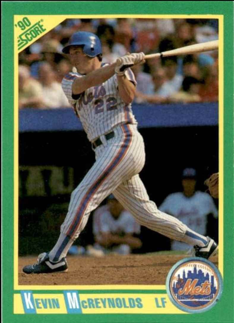 1990 Score Kevin McReynolds New York Mets #5