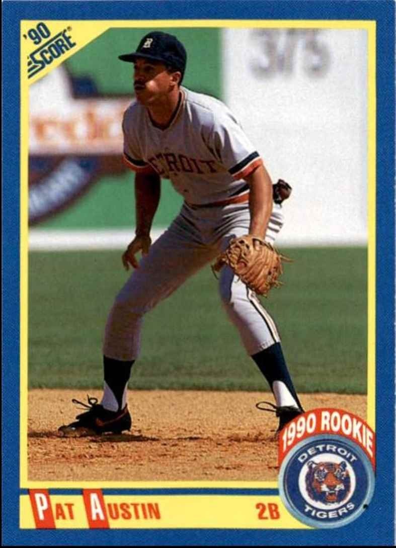 1990 Score Pat Austin Rookie Detroit Tigers #626