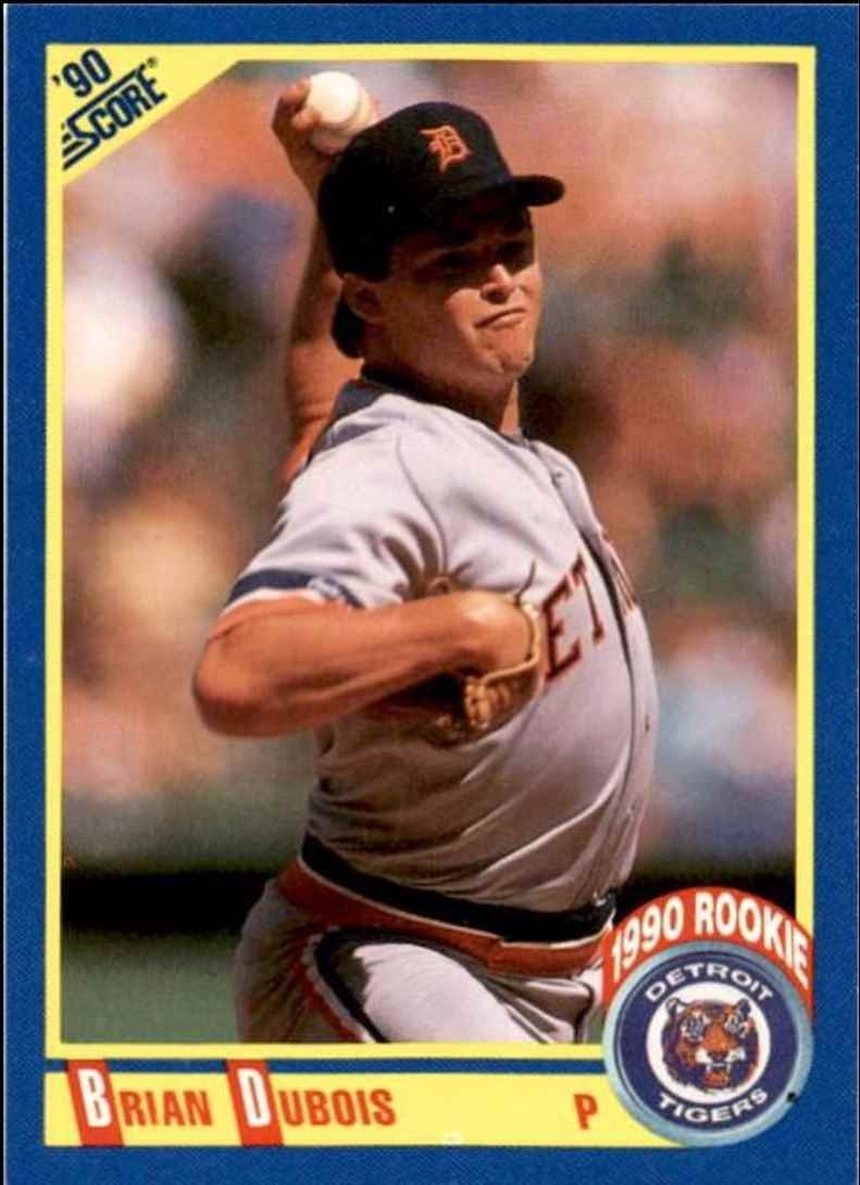 1990 Score Brian DuBois Rookie Detroit Tigers #657