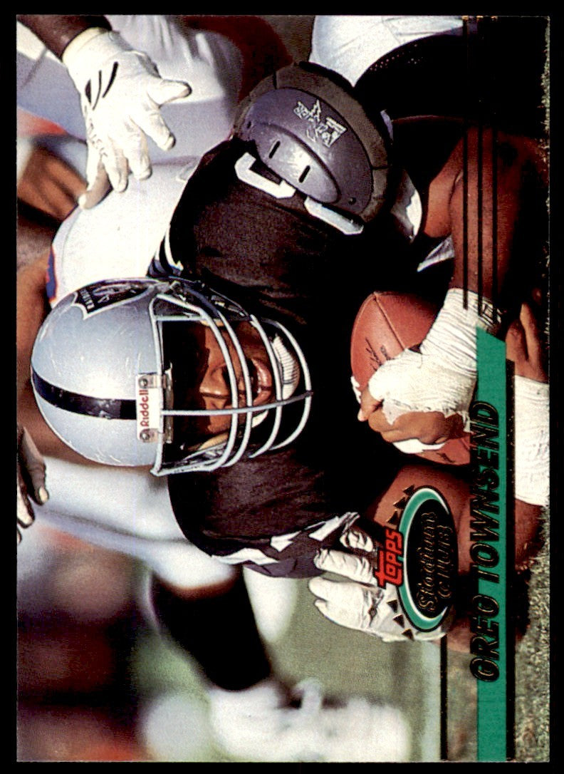 1993 STADIUM CLUB* GREG TOWNSEND LOS ANGELES RAIDERS #458