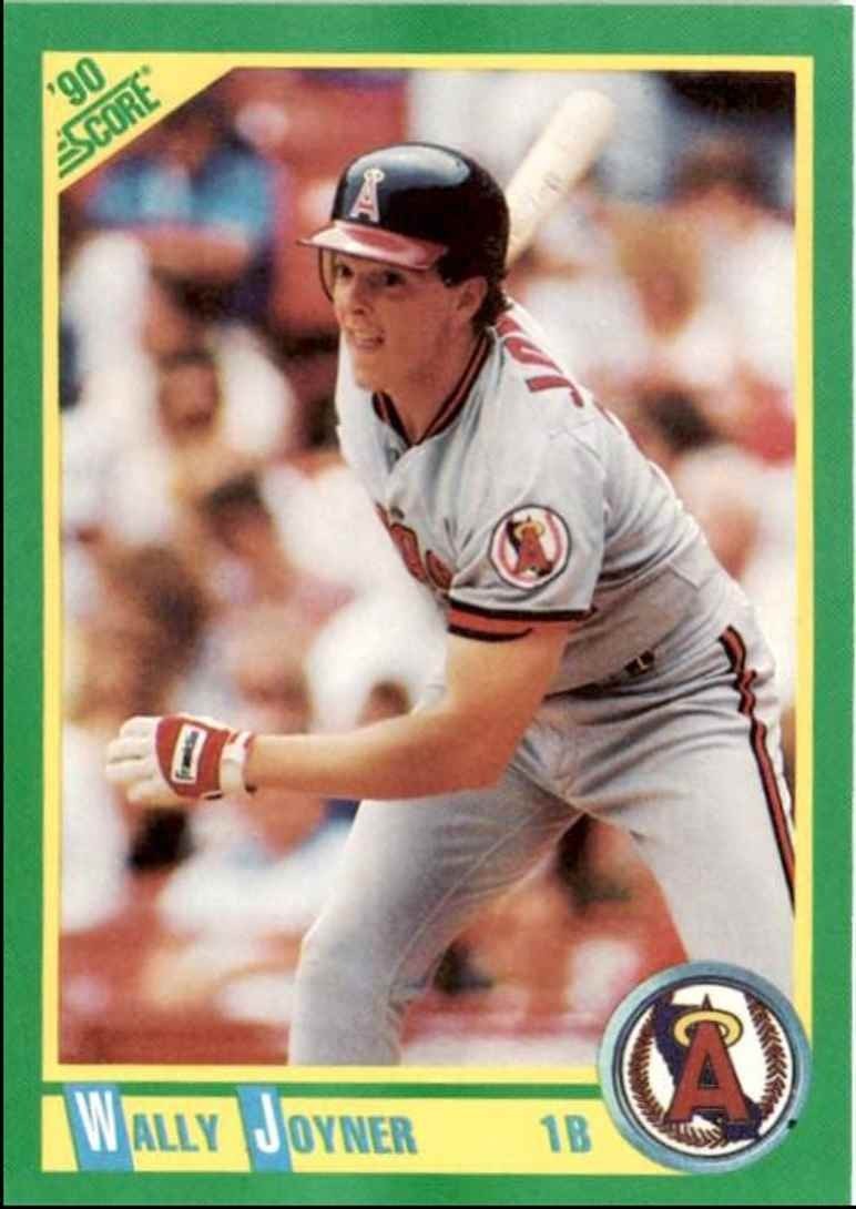 1990 Score Wally Joyner California Angels #120