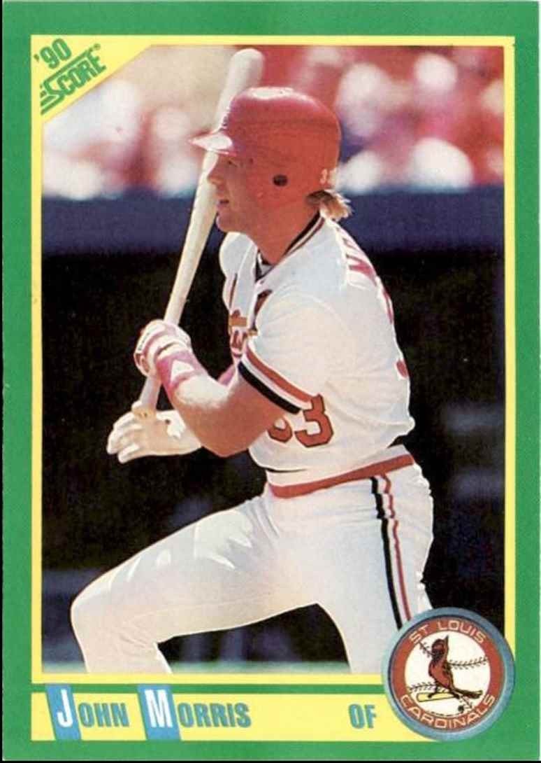 1990 Score John Morris St. Louis Cardinals #134