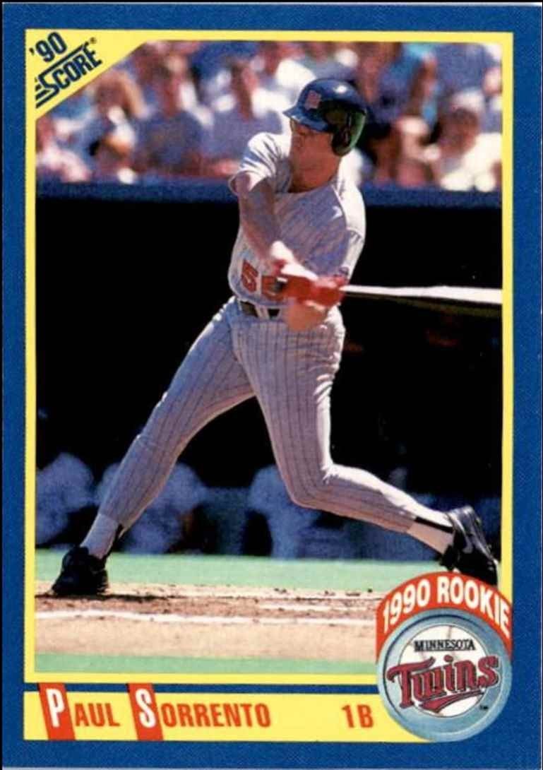 1990 Score Paul Sorrento Rookie Minnesota Twins #647