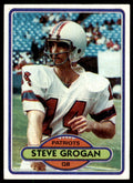 1980 TOPPS NFL STEVE GROGAN NEW ENGLAND PATRIOTS #435