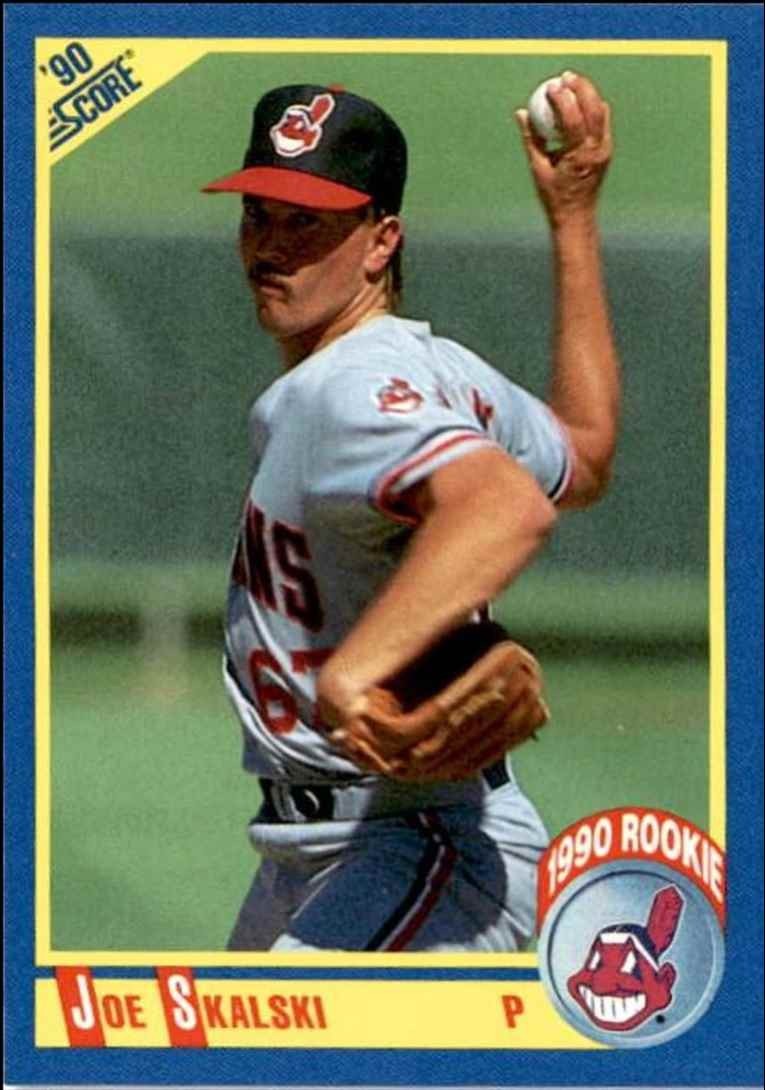 1990 Score Joe Skalski Cleveland Indians #618