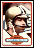 1980 TOPPS GARO YEPREMIAN NEW ORLEANS SAINTS #235
