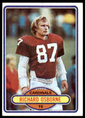 1980 TOPPS FOOTBALL RICHARD OSBORNE ST. LOUIS CARDINALS #24