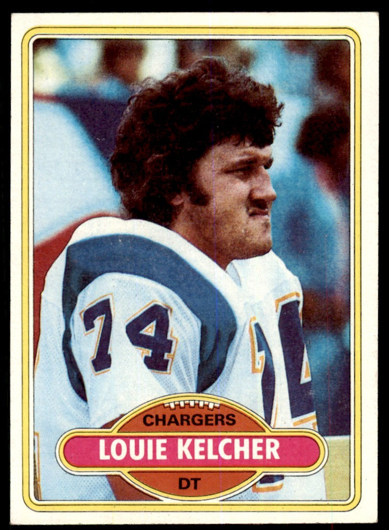 1980 TOPPS LOUIE KELCHER SAN DIEGO CHARGERS #412