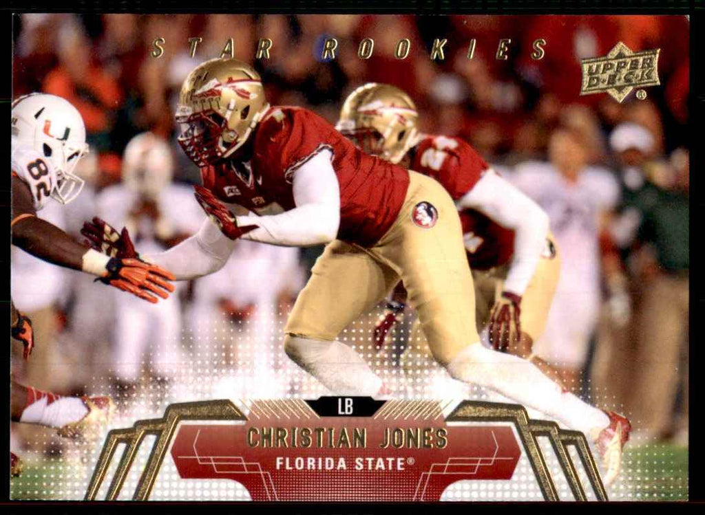 2014 Upper Deck Christian Jones Football Cards #82