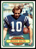 1980 TOPPS BUCKY DILTS BALTIMORE COLTS #219