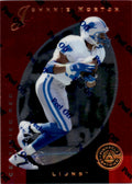 1997 Pinnacle Certified w/ peel off Johnnie Morton . #103