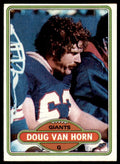 1980 TOPPS DOUG VAN HORN NEW YORK GIANTS #114.