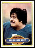 1980 TOPPS EFREN HERRERA SEATTLE SEAHAWKS #215