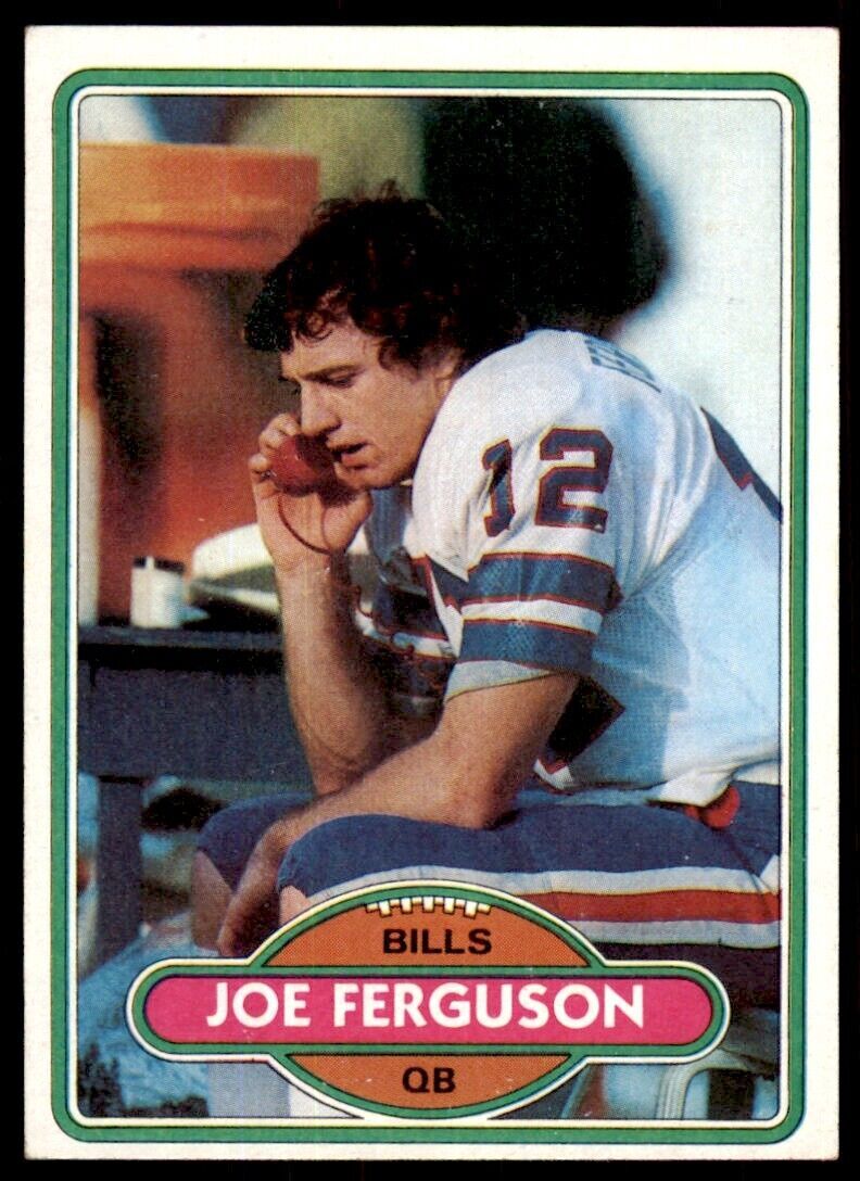 1980 TOPPS FOOTBALL JOE FERGUSON BUFFALO BILLS #348*