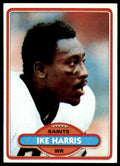 1980 Topps Ike Harris New Orleans Saints #137*