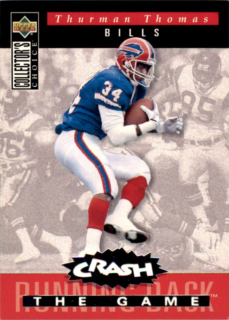 1994 Upper Deck. Thurman Thomas . Buffalo Bills #C12