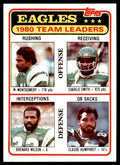 1981 TOPPS, WILBERT MONTGOMERY/CHARLIE SMITH/BRENARD WILSON/CLAUDE HUMPHREY