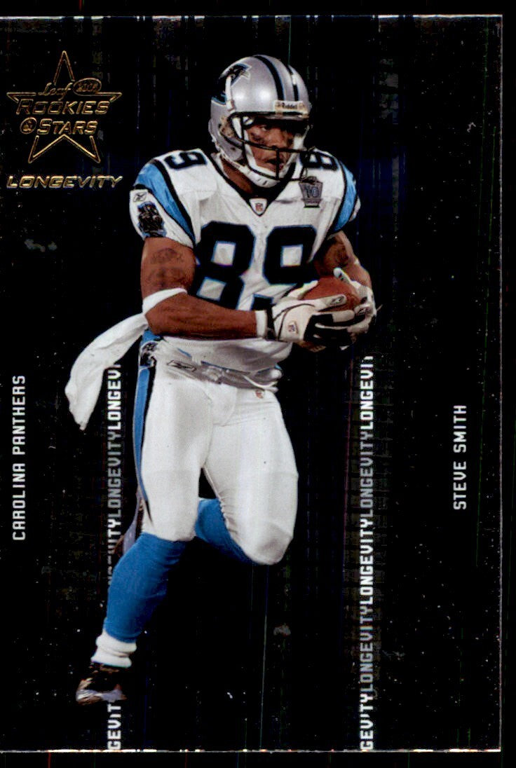 2005 Donruss Rookies & Stars Steve Smith Football Cards #16