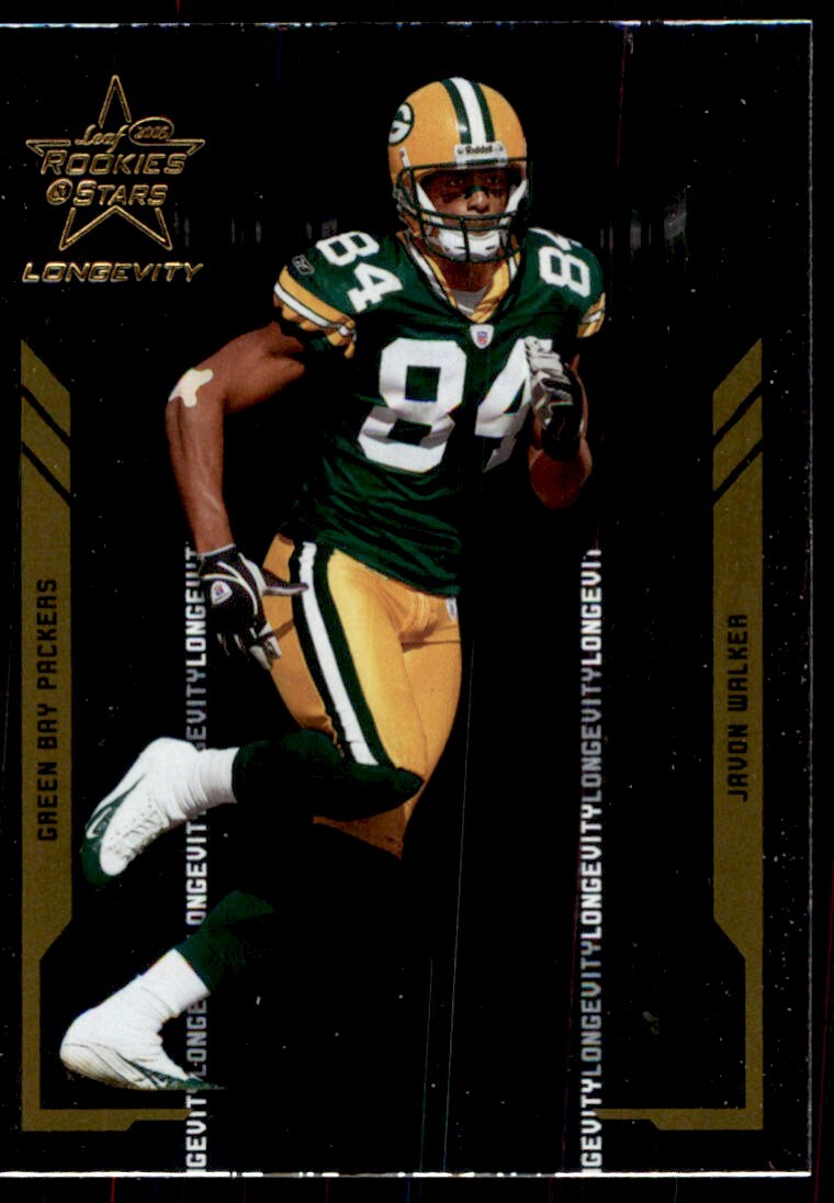 2005 Donruss Rookies & Stars Javon Walker Football Cards #37
