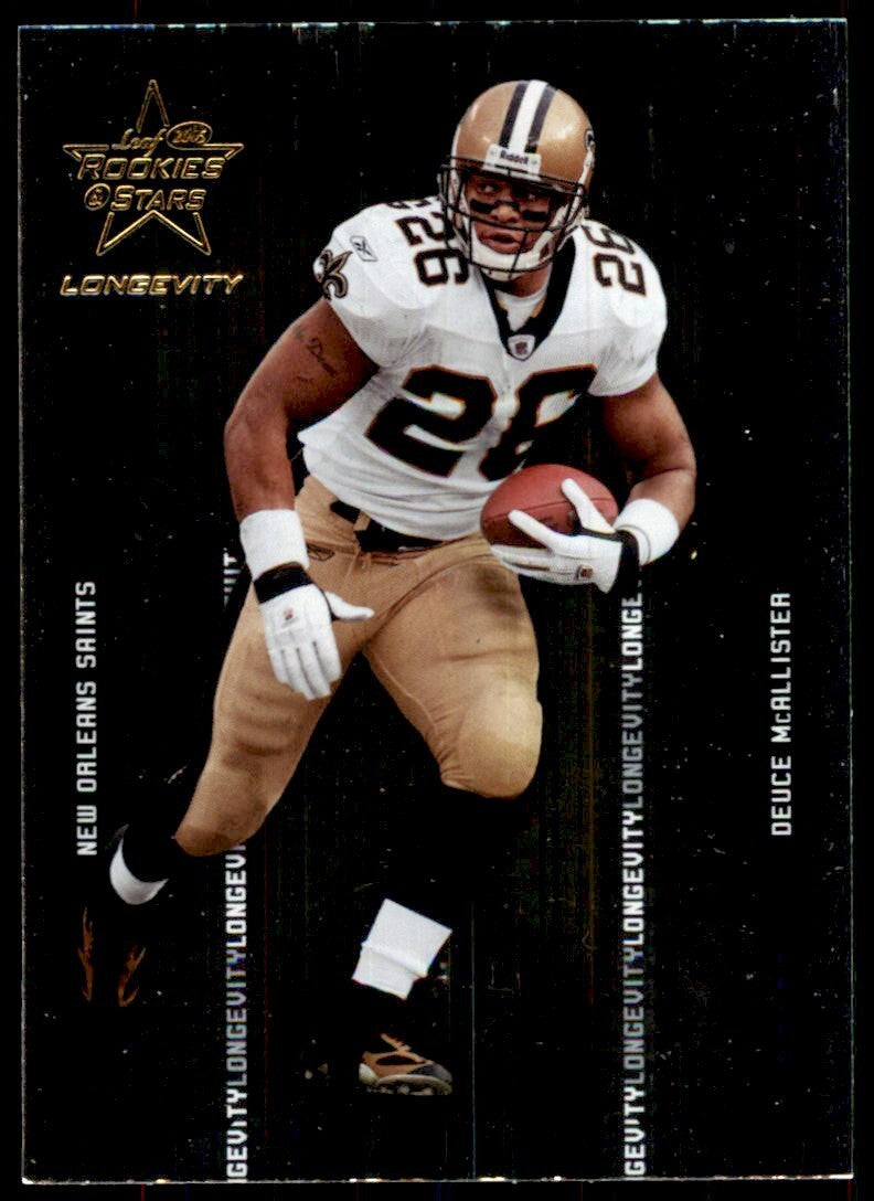 2005 Donruss Rookies & Stars Deuce McAllister Football Cards #59