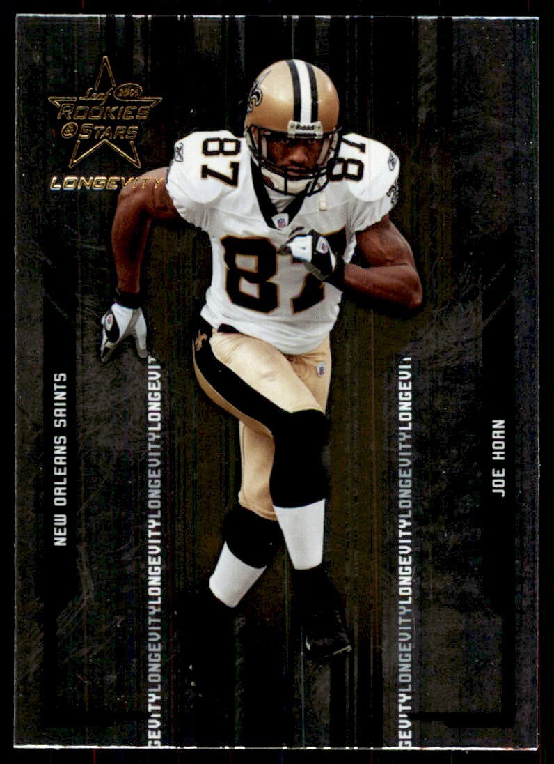 2005 Donruss Rookies & Stars Joe Horn Football Cards #60