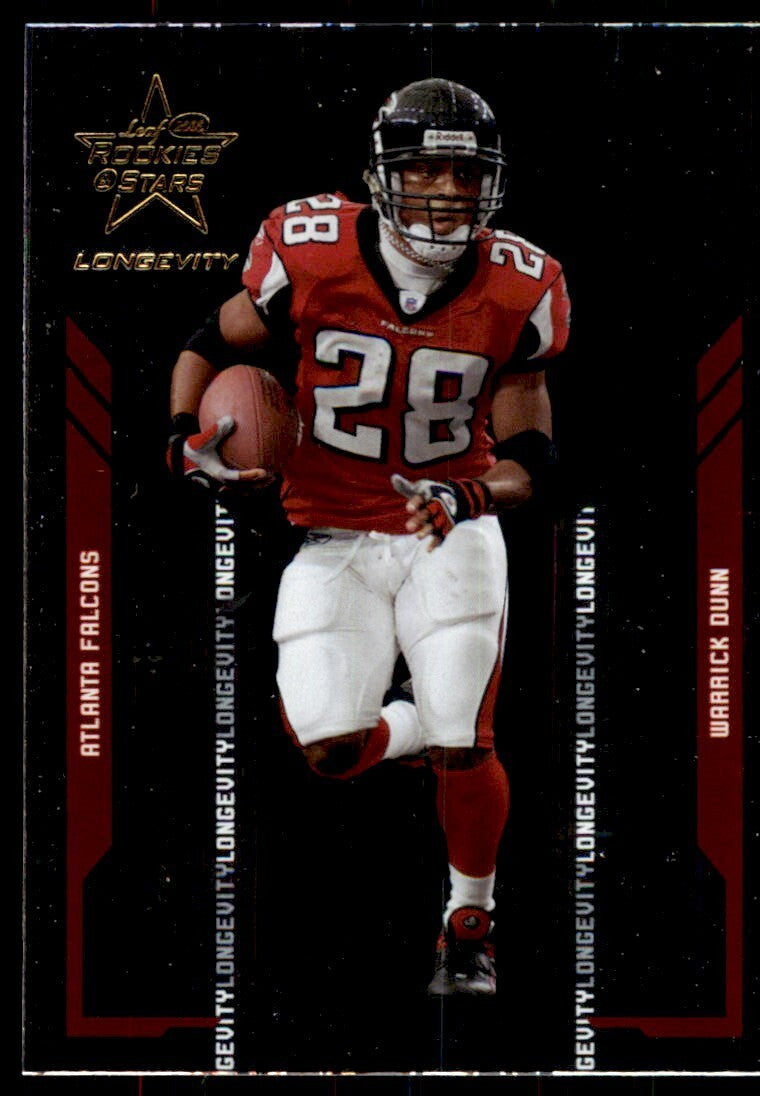 2005 Donruss Rookies & Stars Warrick Dunn Football Cards #6